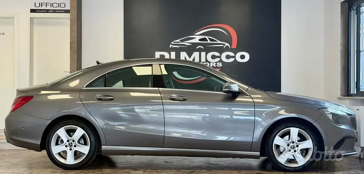 Usata Mercedes CLA200 Executive 136 CV (100 kW) 2018 Grigio Coupé