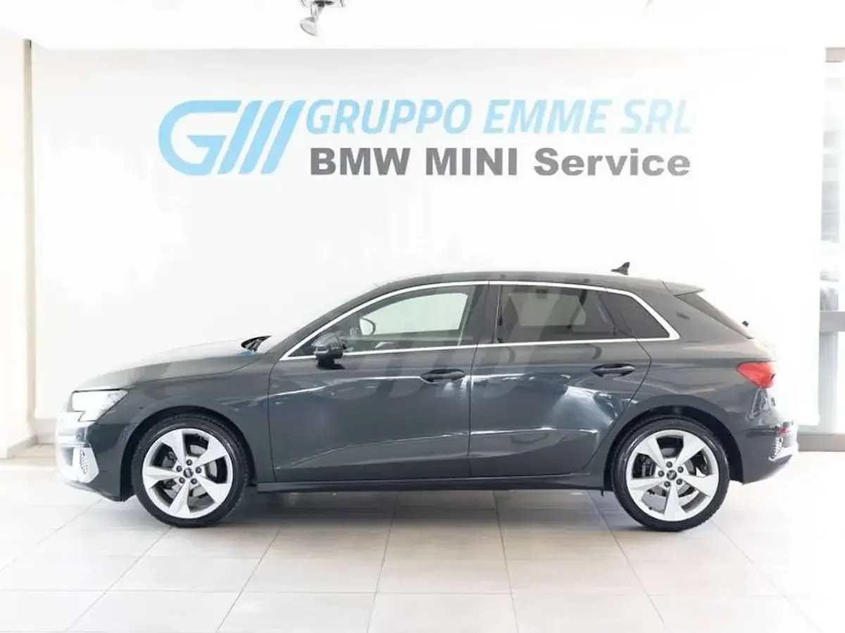 Usata Audi A3 Advanced 150 CV (110 kW) 2022 Grigio manhattan Berlina