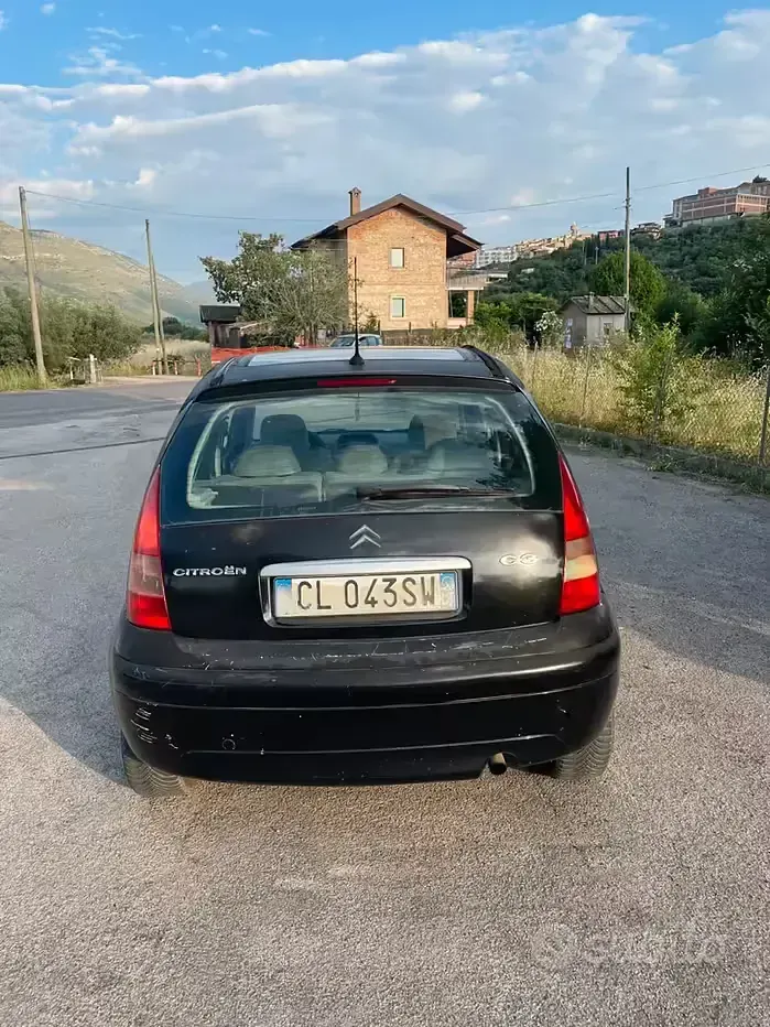 Usata Citroën C3 68 CV (50 kW) 2004 Nero Berlina