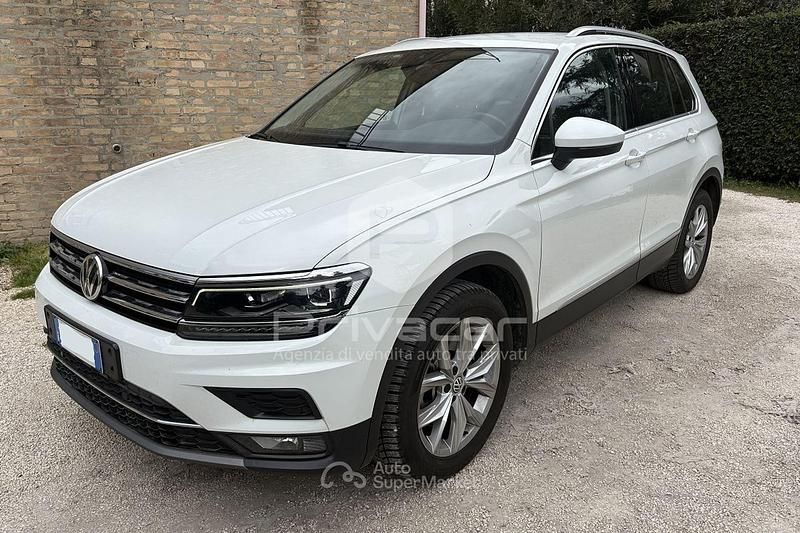 Usata VW Tiguan Advance 190 CV (139 kW) 2018 Bianco SUV