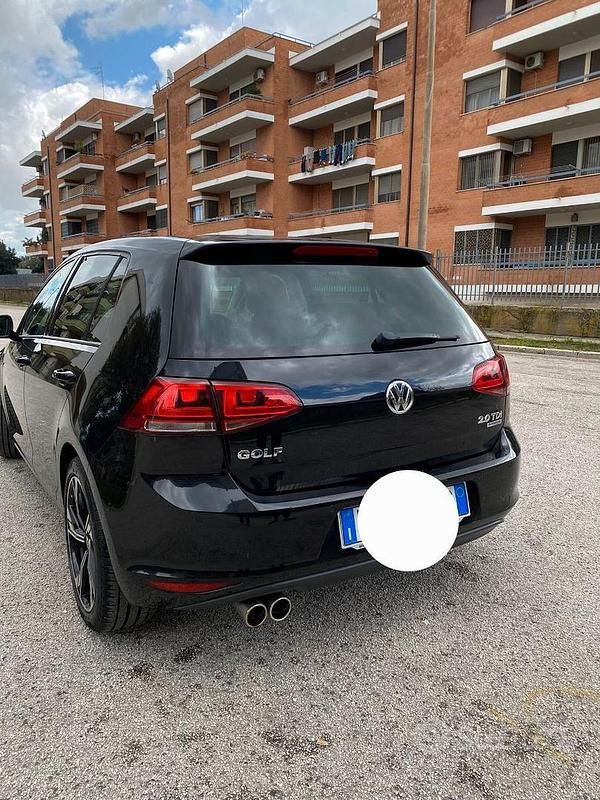 Usata VW Golf VII 150 CV (110 kW) 2013 Nero Berlina