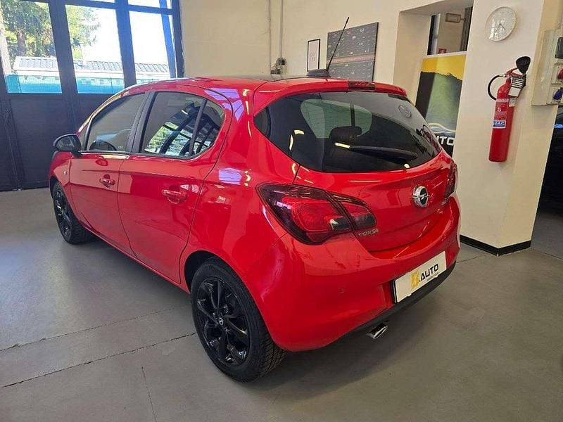 Usata Opel Corsa 90 CV (66 kW) 2018 Rosso Utilitaria