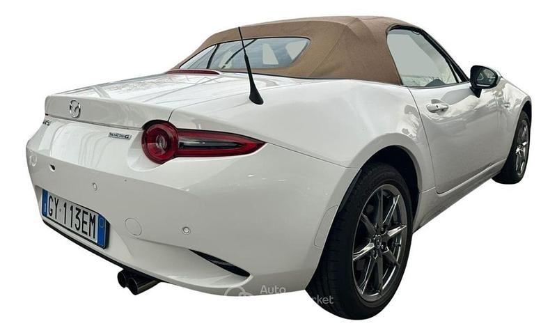 Usata Mazda MX5 Homura-Line 132 CV (97 kW) 2025 Bianco Cabrio