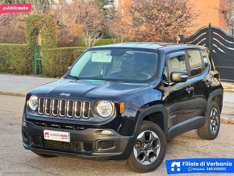 Nero Usata 2016 Jeep Renegade Sport SUV | 12.500 € (Buon prezzo) - Immagine 1/4