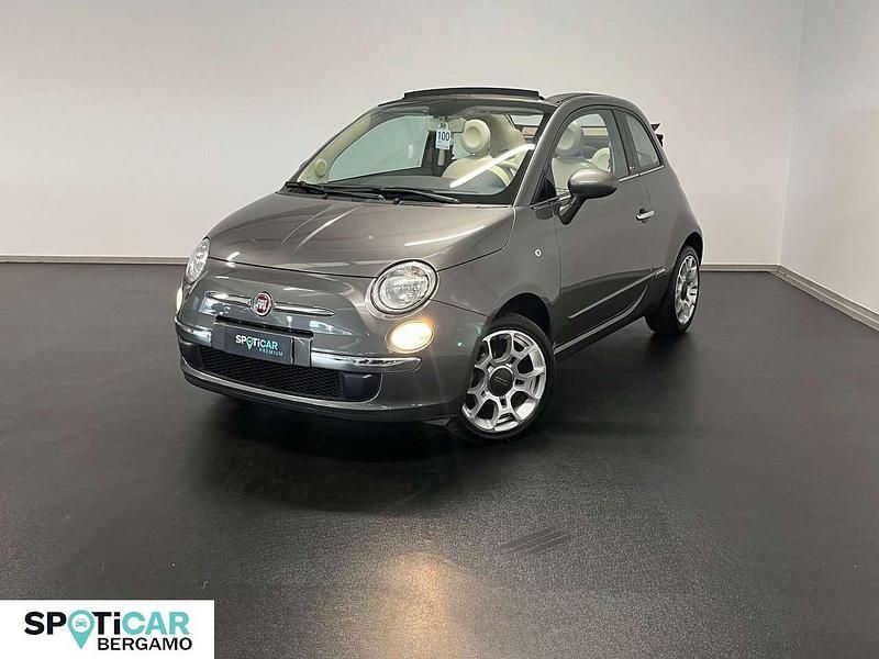 Grigio Usata 2016 Fiat 500C Lounge Cabrio | 8500 € (Buon prezzo) - Immagine 1/4
