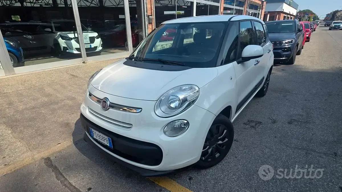 Usata Fiat 500L Lounge 95 CV (69 kW) 2018 Bianco Monovolume