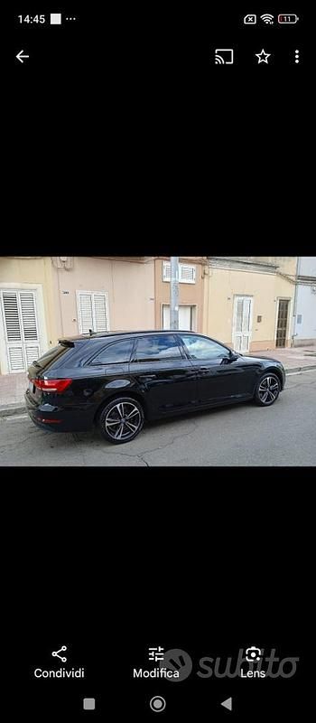 Usata Audi A4 150 CV (110 kW) 2017 Nero Station wagon
