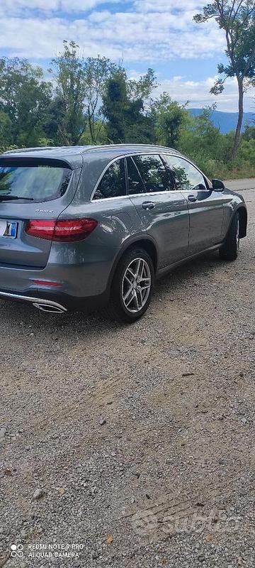 Usata Mercedes GLC220 170 CV (125 kW) 2015 Grigio Berlina