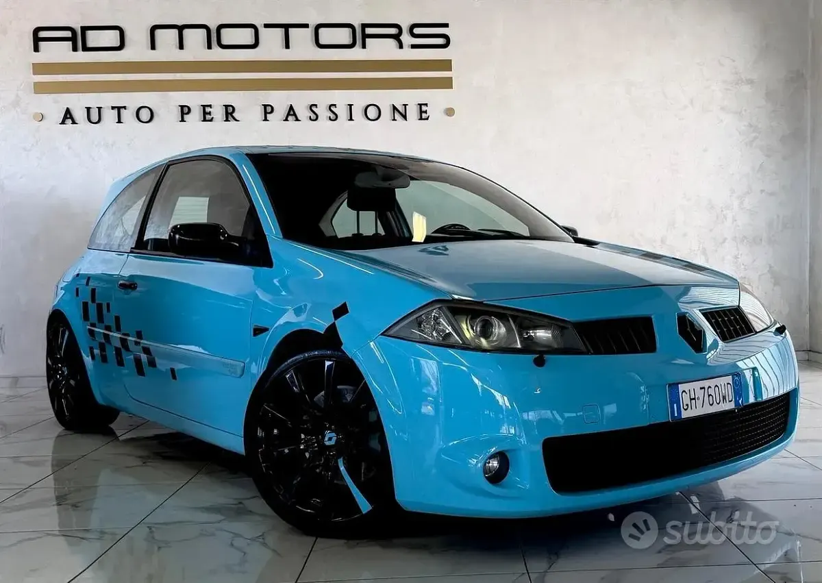 Usata Renault Mégane II R.S. 225 CV (165 kW) 2006 Blu Berlina
