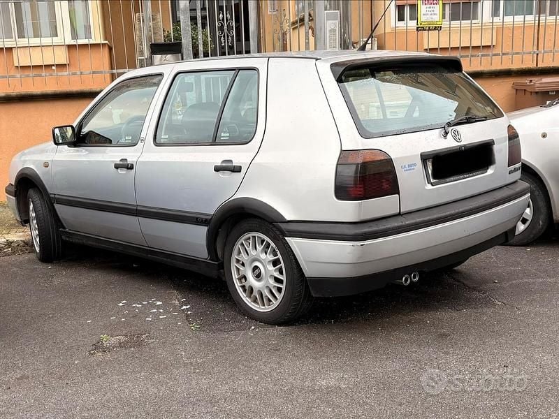 Usata VW Golf III GT 1996 Grigio Utilitaria