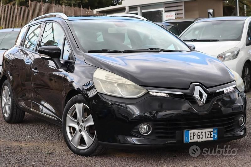 Usata Renault Clio GrandTour 90 CV (66 kW) 2013 Nero Station wagon