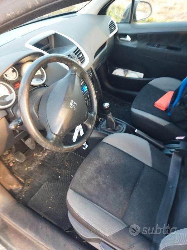 Brugt Peugeot 207 73 HK (53 kW) 2009 Sort Hatchback