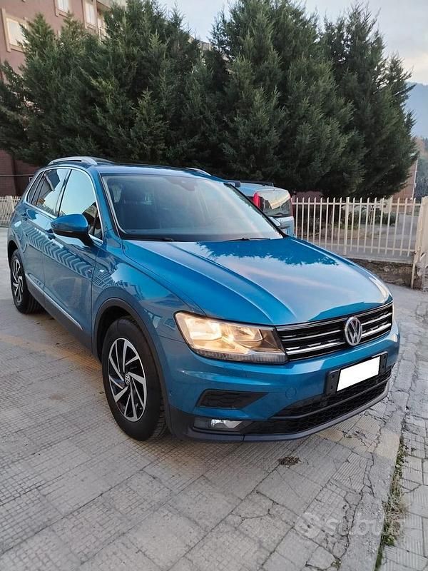 Usata VW Tiguan Join 150 CV (110 kW) 2018 Blu SUV