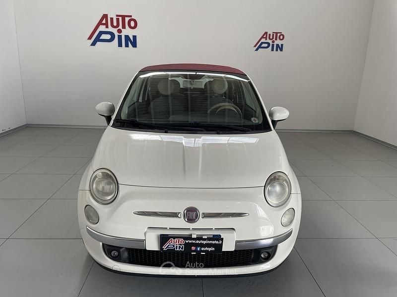 Usata Fiat 500 Lounge 69 CV (50 kW) 2011 Cabrio
