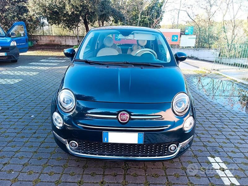 Usata Fiat 500 Lounge 69 CV (50 kW) 2017 Blu Berlina