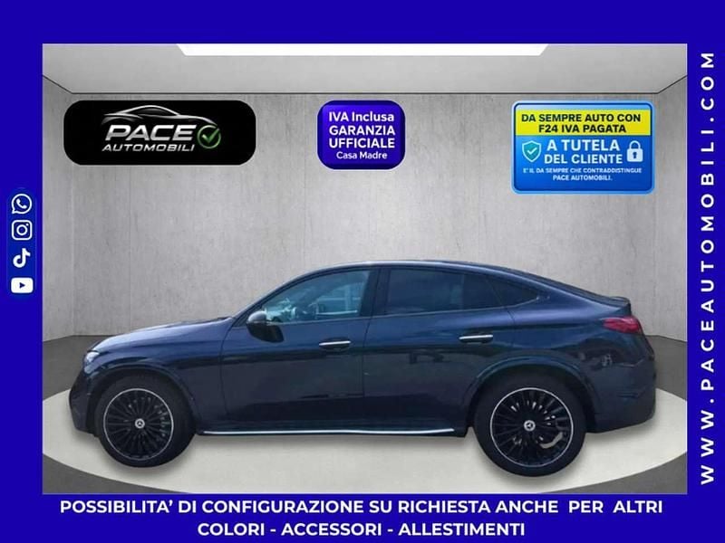 Blu/azzurro Usata 2024 Mercedes GLC300e Premium Coupé | 70.200 € (Super prezzo) - Immagine 1/4