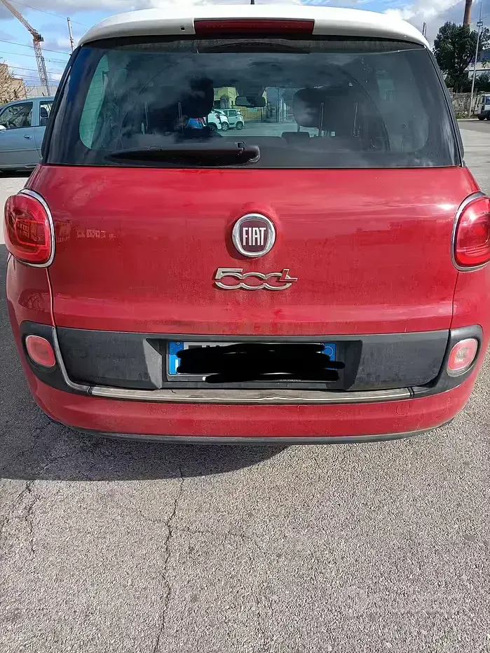 Usata Fiat 500L 85 CV (62 kW) 2014 Rosso Monovolume