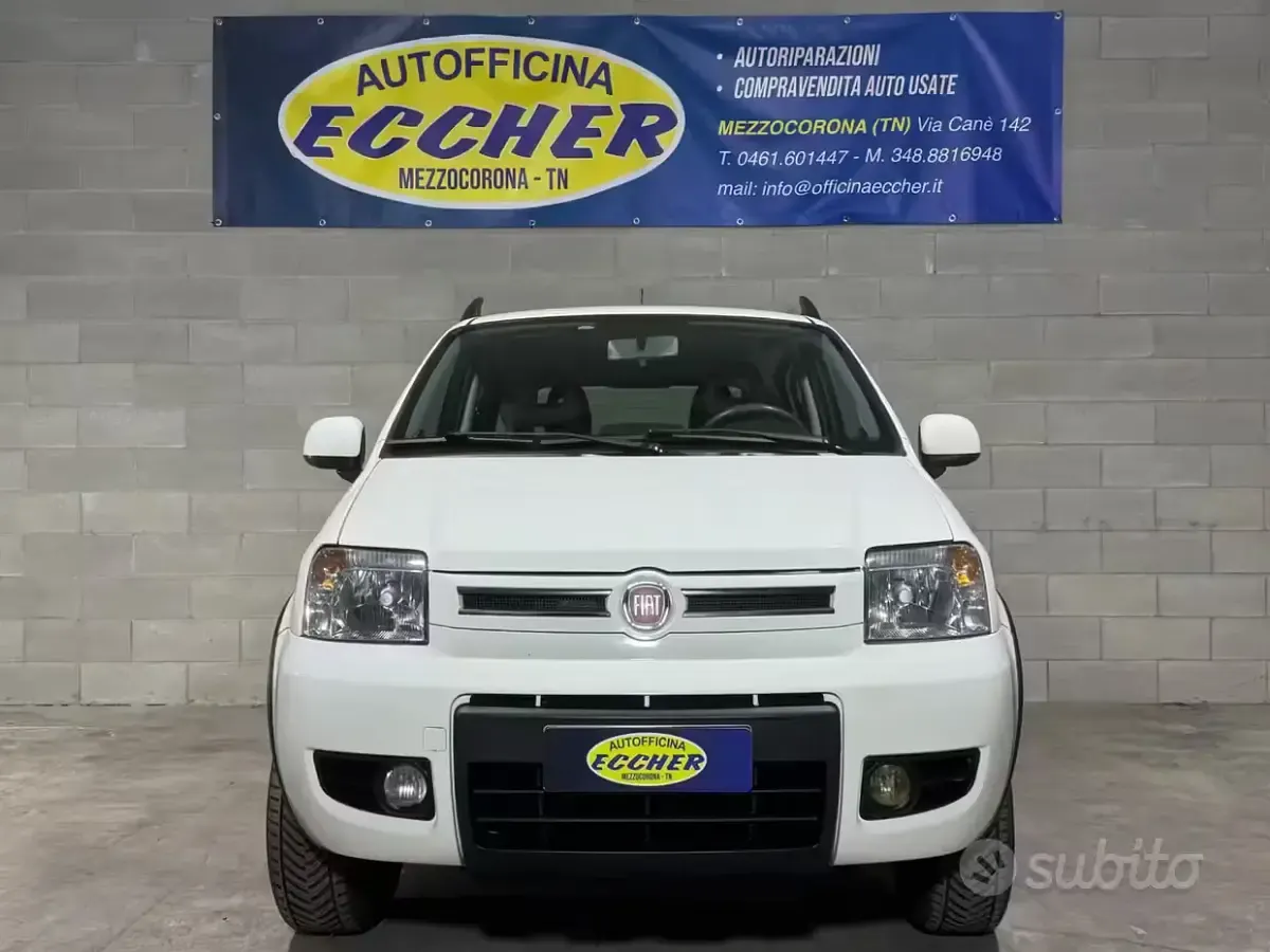 Usata Fiat Panda 4x4 Climbing 75 CV (55 kW) 2012 Bianco Utilitaria