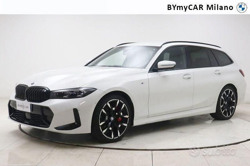 Usata BMW 320e M Sport 190 CV (139 kW) 2024 Bianco Station wagon