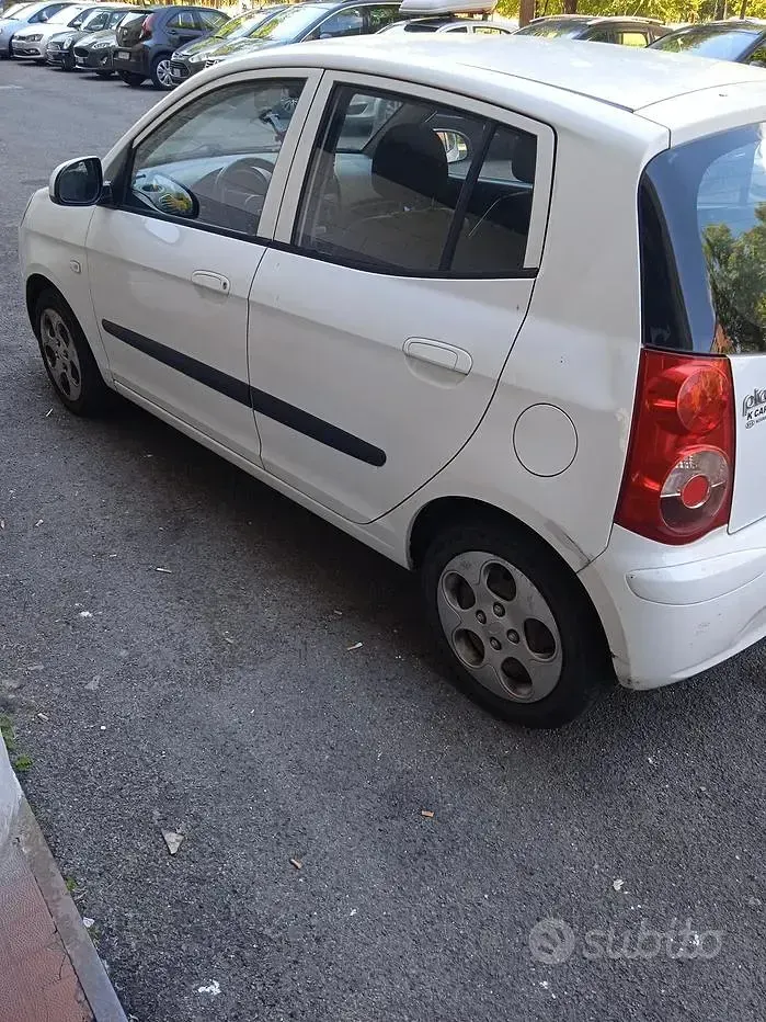 Usata Kia Picanto 62 CV (45 kW) 2010 Bianco Utilitaria
