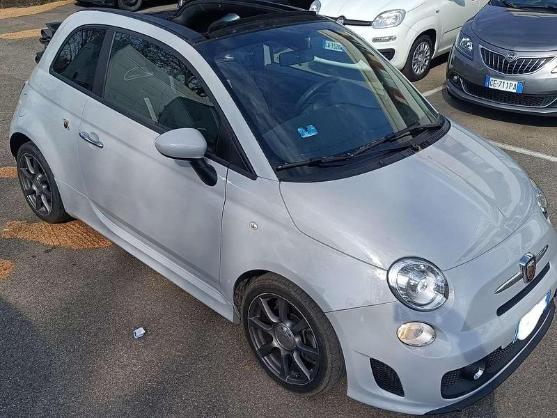 Usata Abarth 595C 140 CV (102 kW) 2013 Grigio strada Cabrio