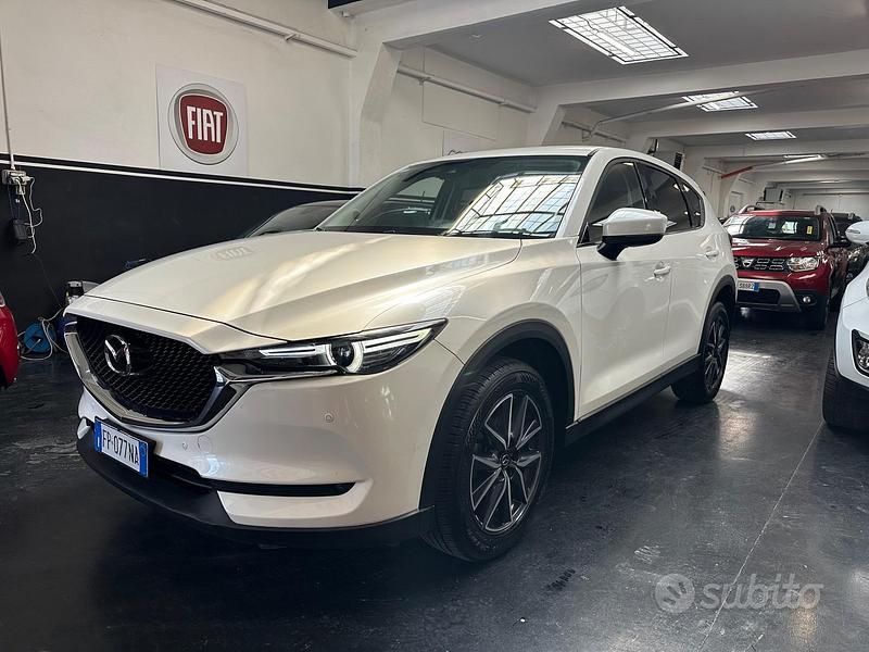 Usata Mazda CX-5 Exceed 150 CV (110 kW) 2018 Bianco SUV