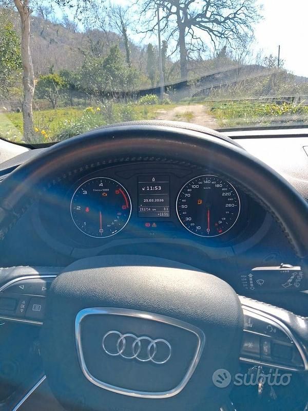 Usata Audi A3 Attraction 110 CV (80 kW) 2014 Nero Berlina