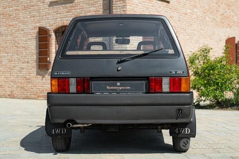 Usata Autobianchi Y10 1987 Rosso Utilitaria