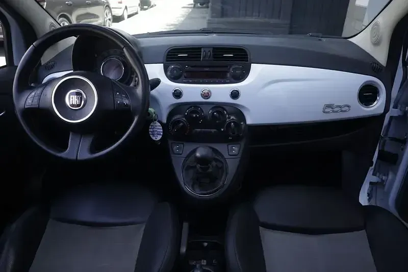 Usata Fiat 500 101 CV (74 kW) 2009 Azzurro Cabrio