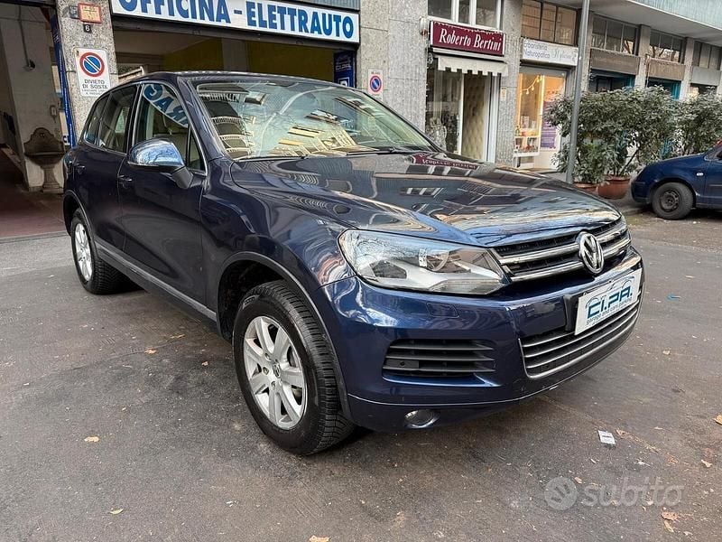 Usata VW Touareg 239 CV (175 kW) 2010 Blu SUV