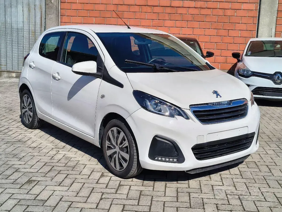 Usata Peugeot 108 Active Top 82 CV (60 kW) 2018 Bianco Utilitaria