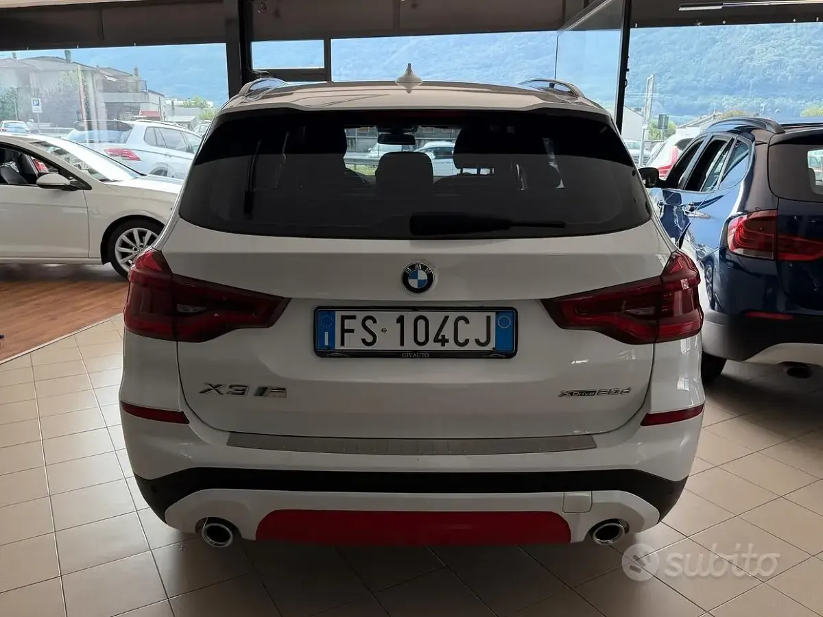 Usata BMW X3 190 CV (139 kW) 2018 Bianco SUV