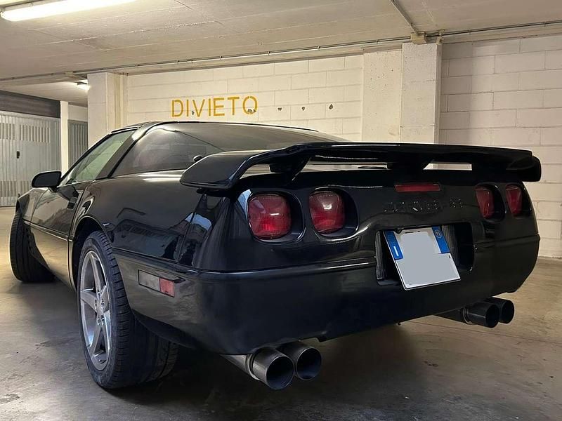 Usata Corvette C4 300 CV (220 kW) 1991 Nero Cabrio
