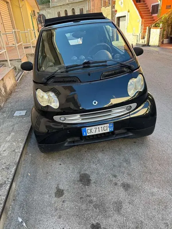 Usata Smart ForTwo Cabrio Passion 75 CV (55 kW) 2004 Nero Cabrio