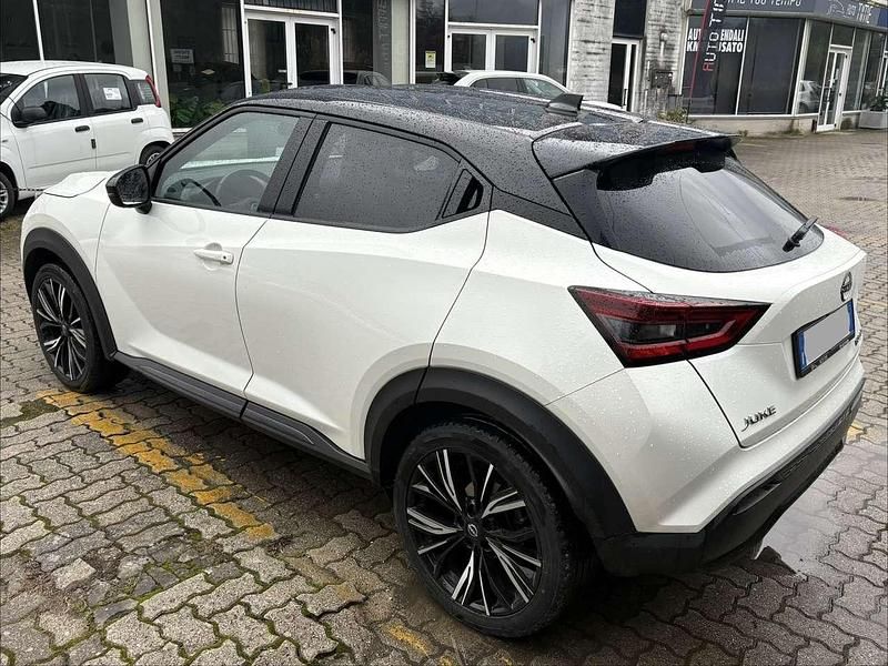 Usata Nissan Juke 114 CV (83 kW) 2023 Bianco tetto nero SUV