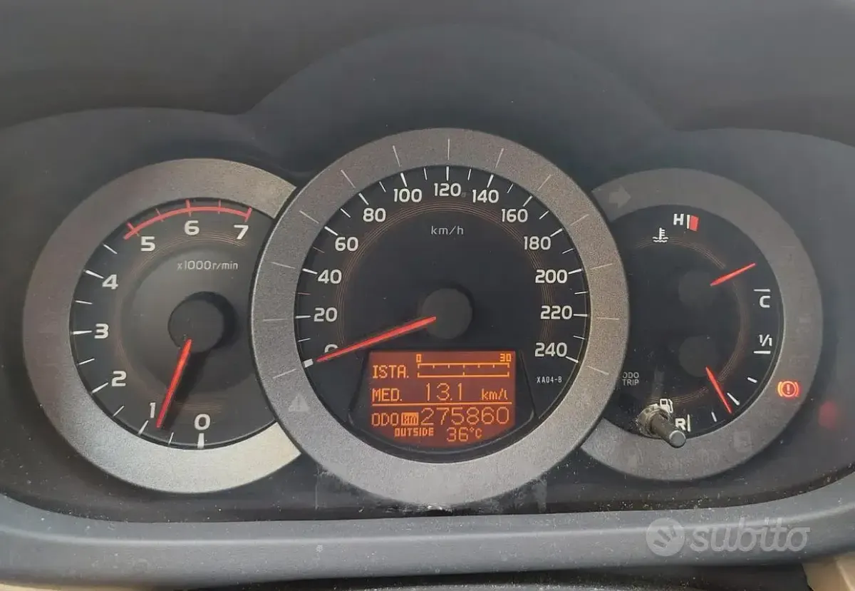 Usata Toyota RAV4 Luxury 150 CV (110 kW) 2009 Grigio SUV