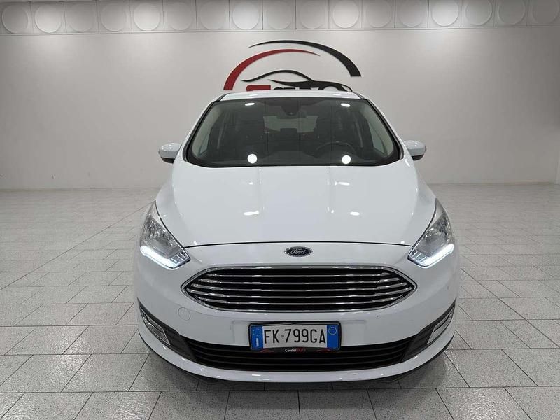 Usata Ford C-MAX Titanium X 125 CV (91 kW) 2017 Bianco Monovolume