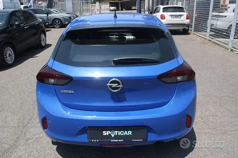 Usata Opel Corsa Edition 75 CV (55 kW) 2021 Blu Utilitaria