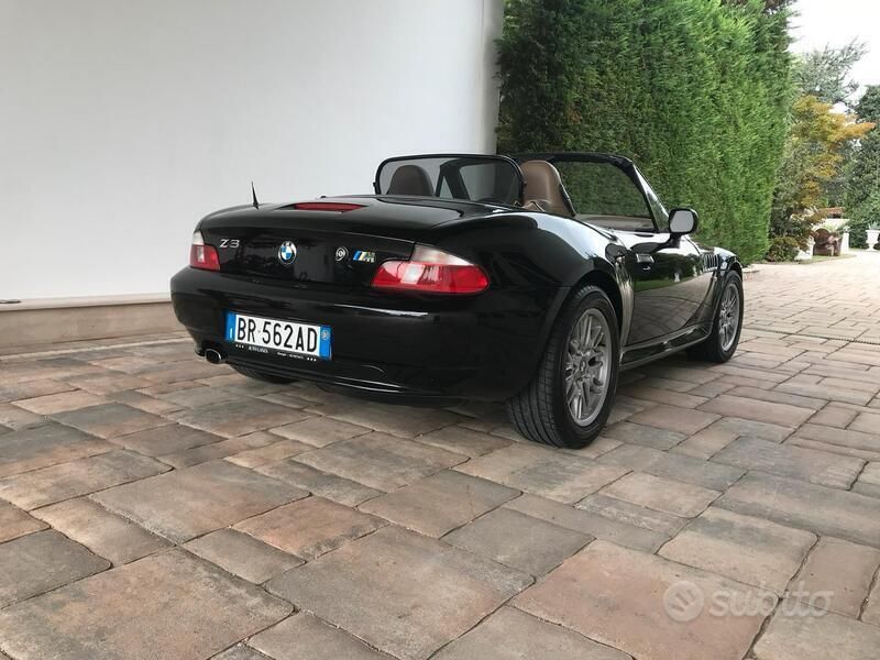 Usata BMW Z3 118 CV (86 kW) 2002 Nero Cabrio