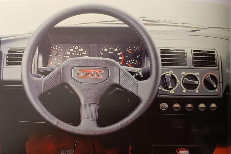 Usata Peugeot 205 GTi 128 CV (94 kW) 1987 Bianco Berlina