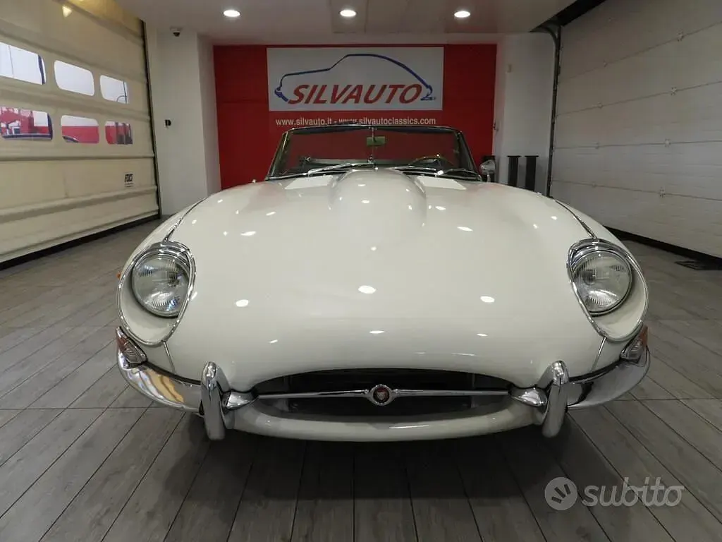 Usata Jaguar E-Type 1960 Bianco Berlina