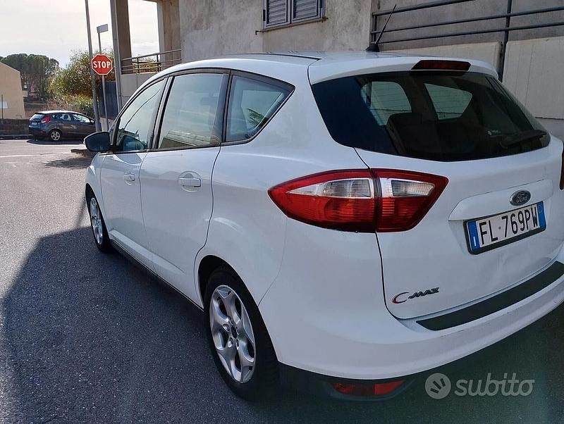 Usata Ford C-MAX 115 CV (84 kW) 2012 Bianco Monovolume