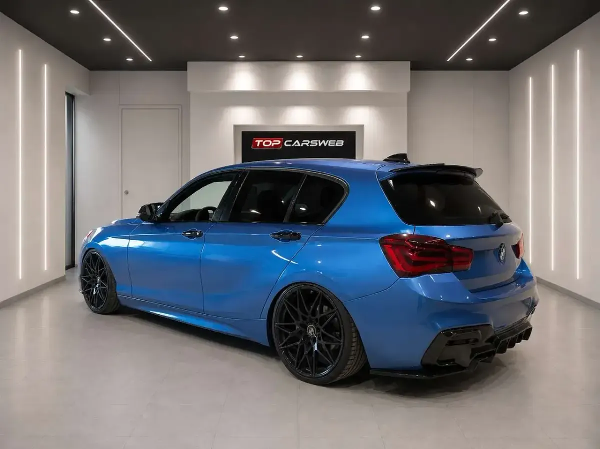 Usata BMW 118 M Sport 136 CV (100 kW) 2017 Blu/azzurro Berlina