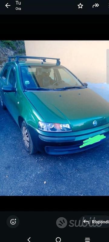 Usata Fiat Punto 2002 Verde Berlina