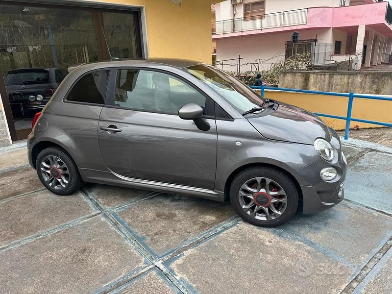 Usata Fiat 500 S 95 CV (69 kW) 2018 Grigio Utilitaria