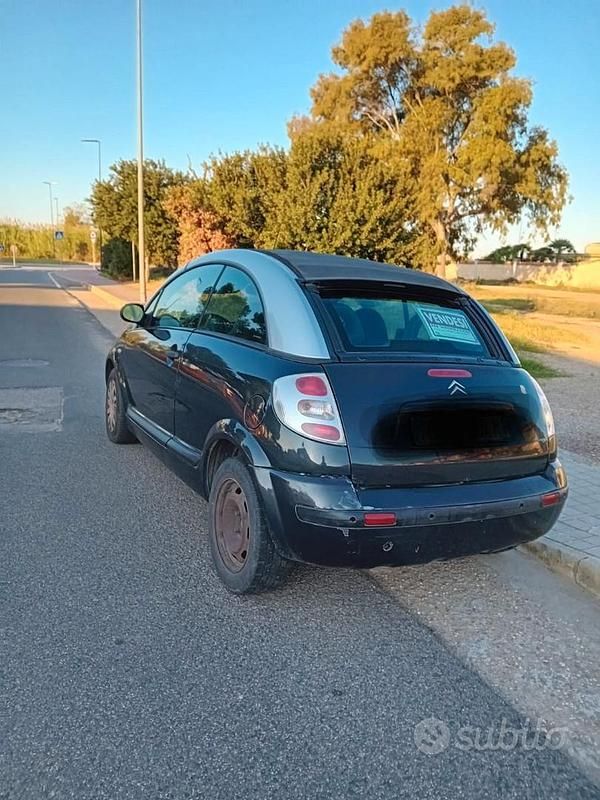 Usata Citroën C3 Pluriel 68 CV (50 kW) 2005 Grigio Cabrio