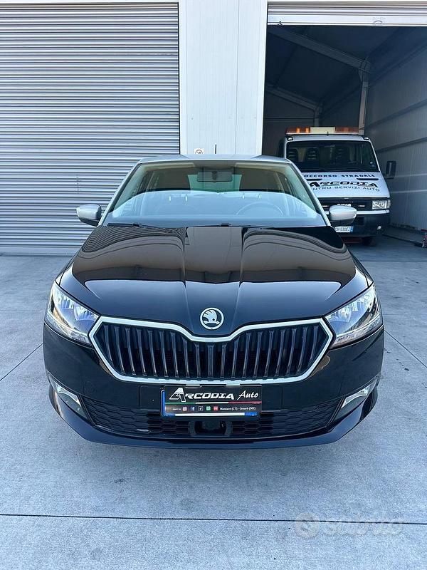 Usata Skoda Fabia 60 CV (44 kW) 2021 Nero Utilitaria
