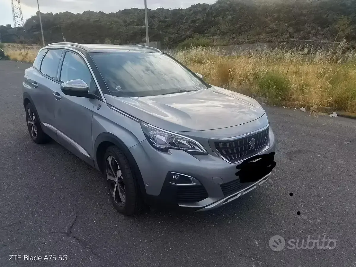 Usata Peugeot 3008 131 CV (96 kW) 2018 Grigio SUV