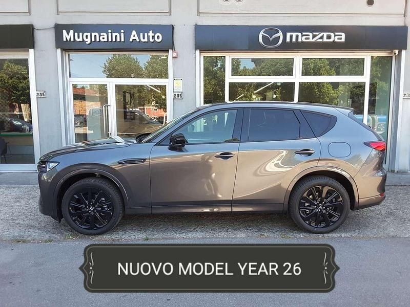 Nuova Mazda CX-60 Homura-Line 249 CV (183 kW) 2025 Machine grey met SUV