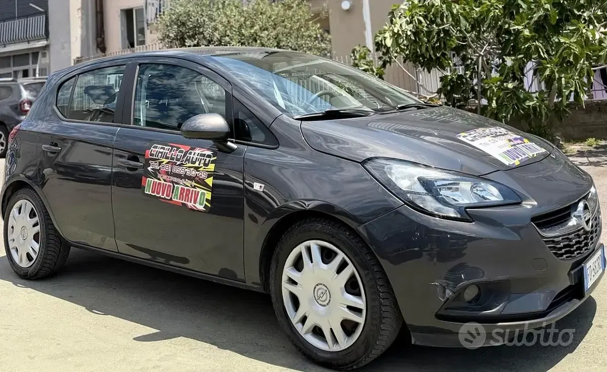Usata Opel Corsa 69 CV (50 kW) 2016 Grigio Utilitaria